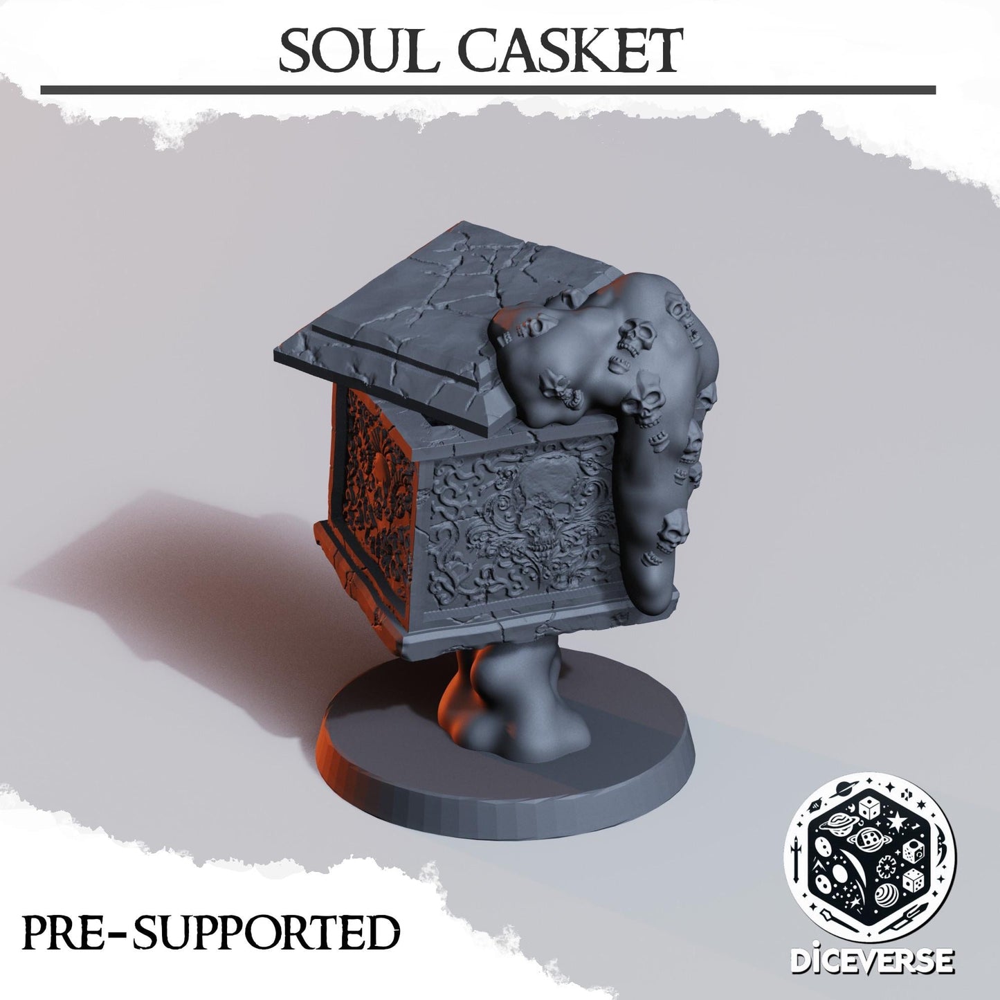 Ghost Spells | Wargaming | Tabletop | 3D printed miniature | Trench Crusade compatible |" Pilgrim