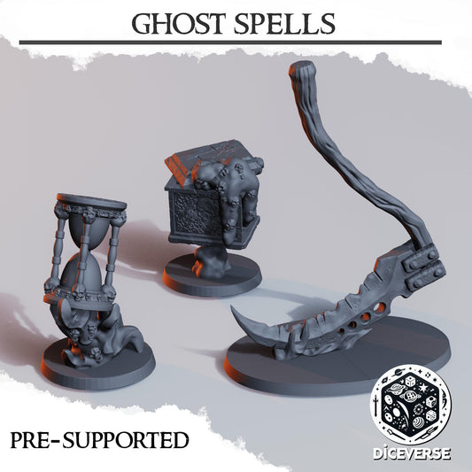Ghost Spells | Wargaming | Tabletop | 3D printed miniature | Trench Crusade compatible |" Pilgrim
