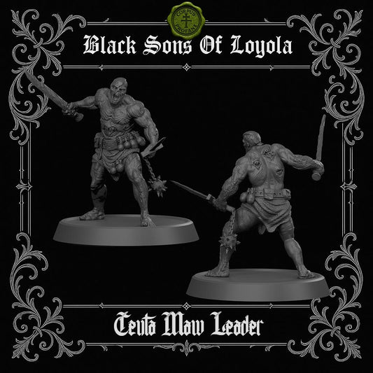Ceuta Penal Colony Leader | Proxy Realms Gaming | Wargaming | Tabletop | 3D printed miniature | Trench Crusade compatible | Pilgrim