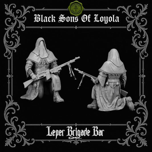 Leper Brigade Bar | Proxy Realms Gaming | Wargaming | Tabletop | 3D printed miniature | Trench Crusade compatible | Pilgrim