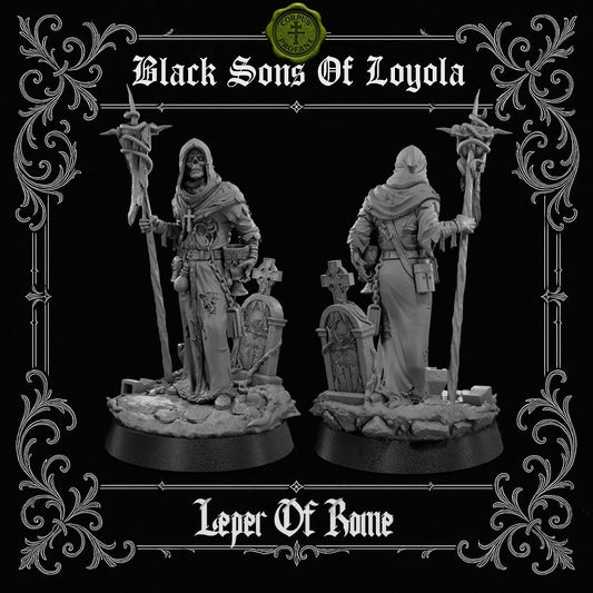 Leper Of Rome | Proxy Realms Gaming | Wargaming | Tabletop | 3D printed miniature | Trench Crusade compatible | Pilgrim