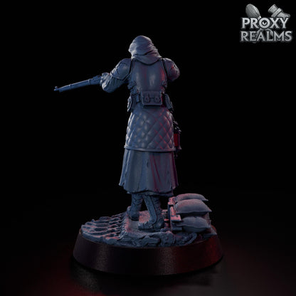 Propagator Of Ash | Proxy Realms Gaming | Wargaming | Tabletop | 3D printed miniature | Trench Crusade compatible | Pilgrim