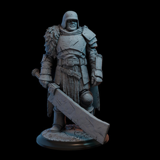 Sir Wulfric the Grim | Proxy Realms Gaming | Wargaming | Tabletop | 3D printed miniature | Trench Crusade compatible | Pilgrim