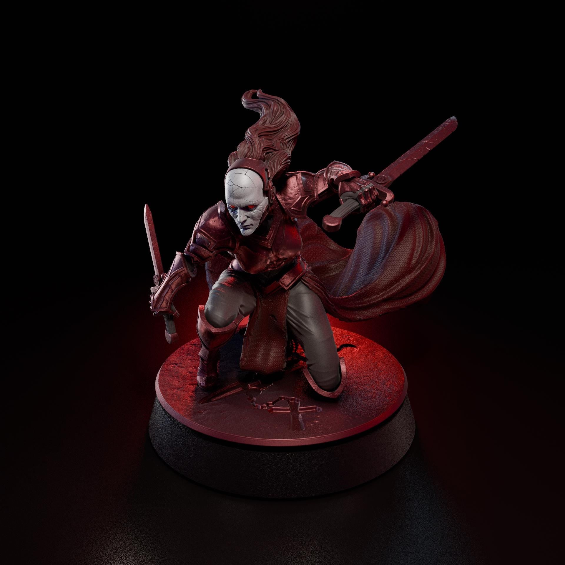 Sister Vespera | Proxy Realms Gaming | Wargaming | Tabletop | 3D printed miniature | Trench Crusade compatible | Pilgrim