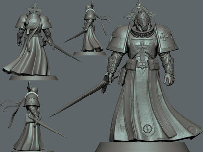 Superior General | Proxy Realms Gaming | Wargaming | Tabletop | 3D printed miniature | Trench Crusade compatible | Pilgrim