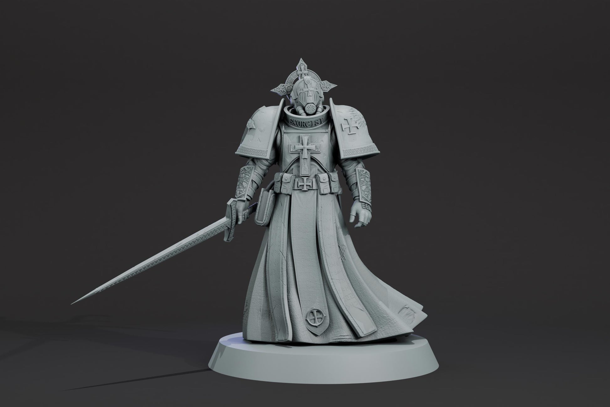 Superior General | Proxy Realms Gaming | Wargaming | Tabletop | 3D printed miniature | Trench Crusade compatible | Pilgrim