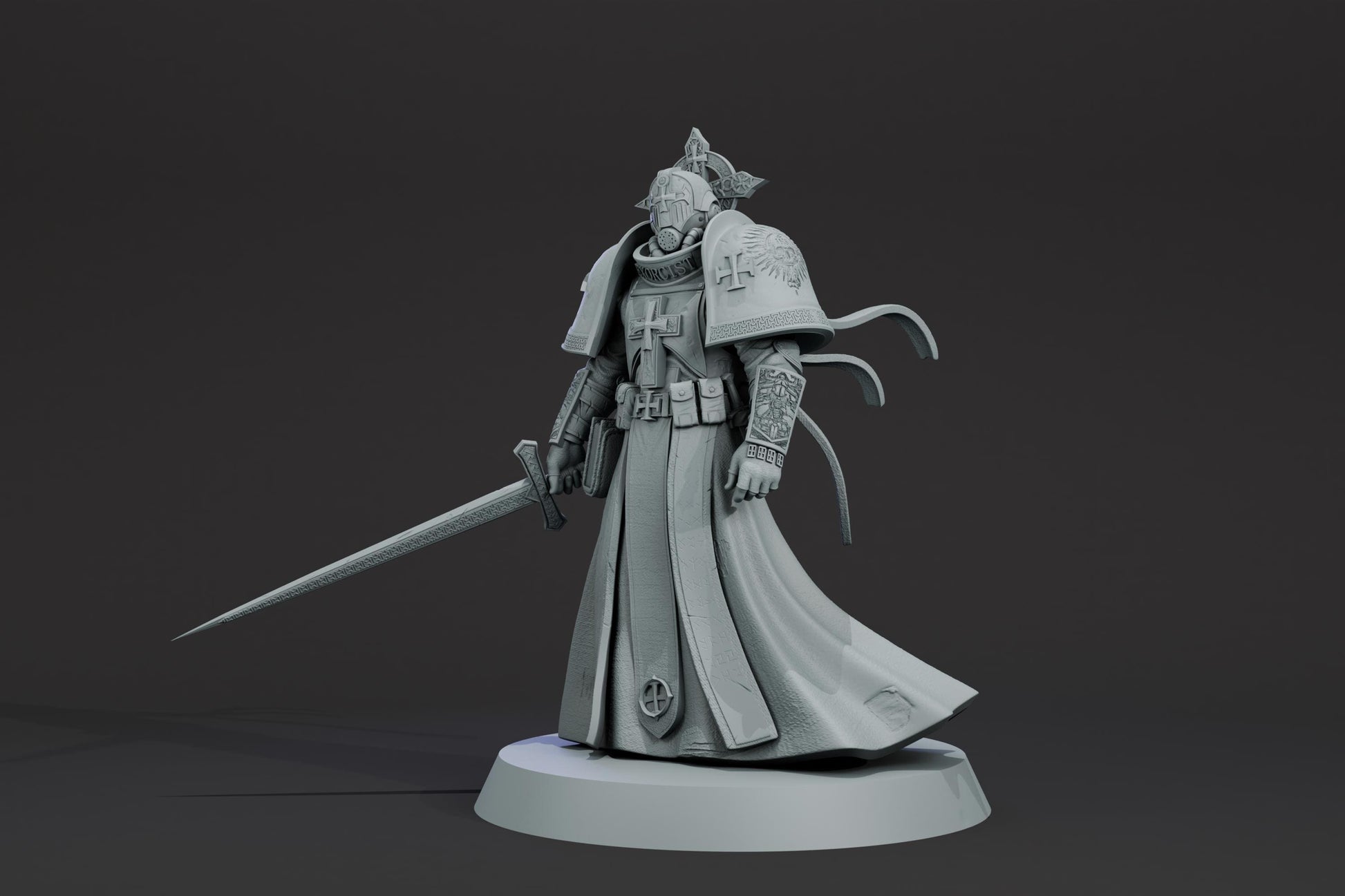 Superior General | Proxy Realms Gaming | Wargaming | Tabletop | 3D printed miniature | Trench Crusade compatible | Pilgrim