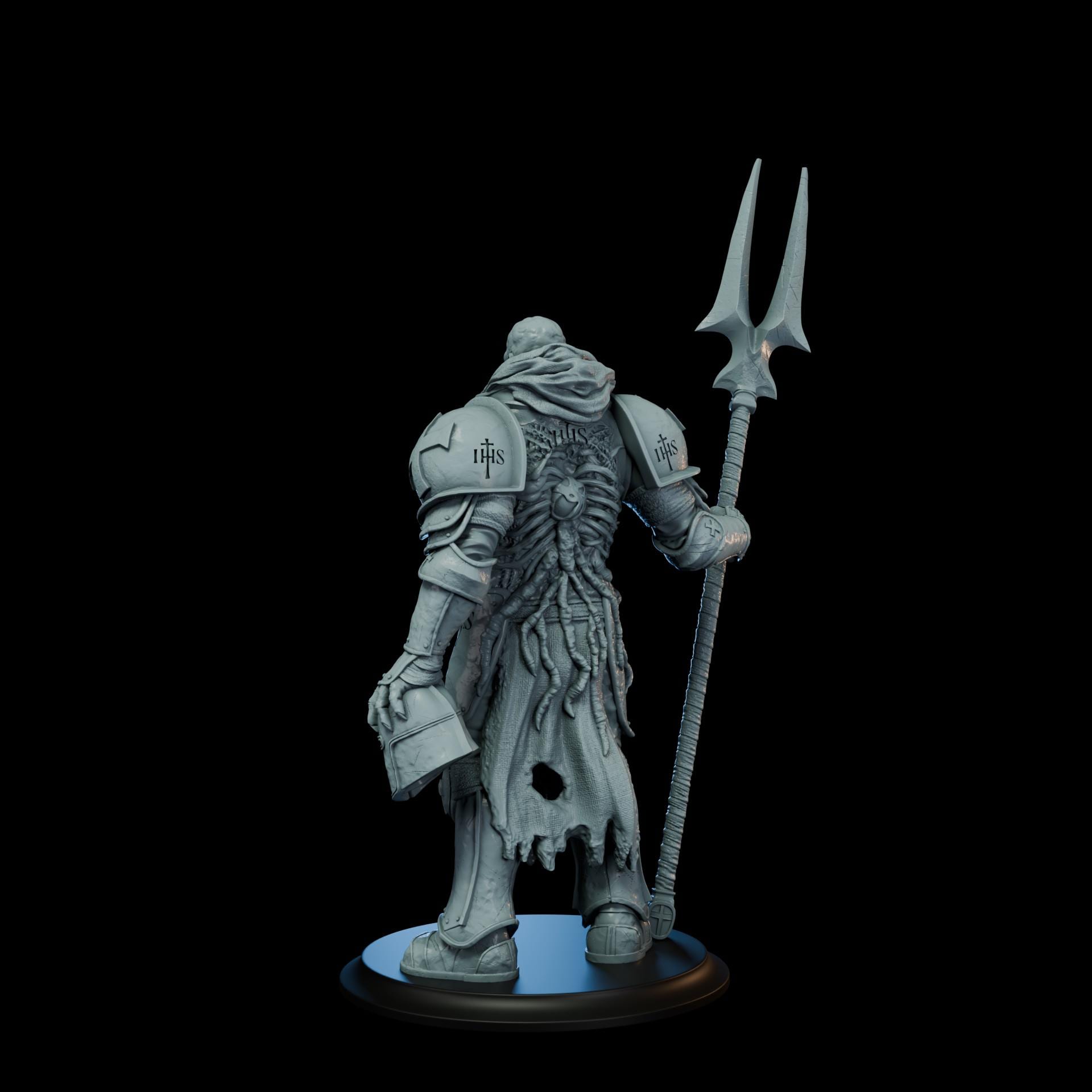The Crimson Lancer Mimic | Proxy Realms Gaming | Wargaming | Tabletop | 3D printed miniature | Trench Crusade compatible | Pilgrim