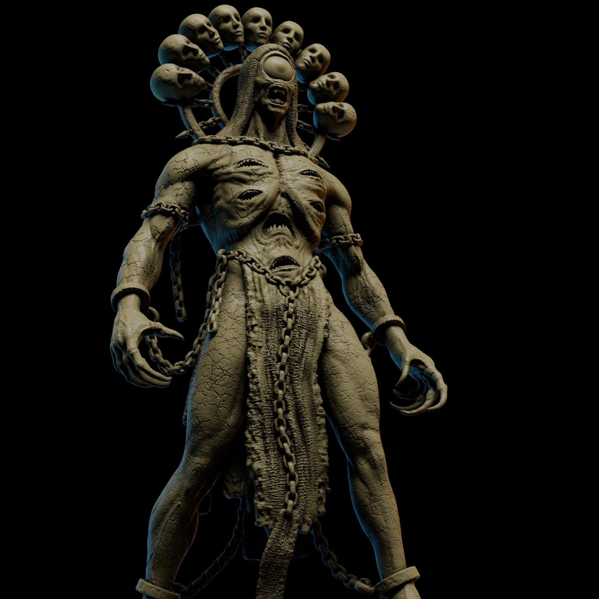 The Revelate | Proxy Realms Gaming | Wargaming | Tabletop | 3D printed miniature | Trench Crusade compatible | Pilgrim