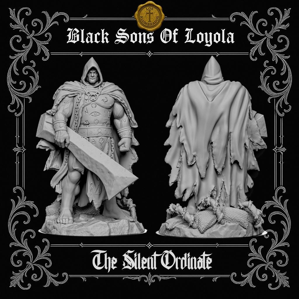The Silent Ordinate | Proxy Realms Gaming | Wargaming | Tabletop | 3D printed miniature | Trench Crusade compatible | Pilgrim