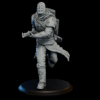 Trench Zealot Shotgun | Proxy Realms Gaming | Wargaming | Tabletop | 3D printed miniature | Trench Crusade compatible | Pilgrim
