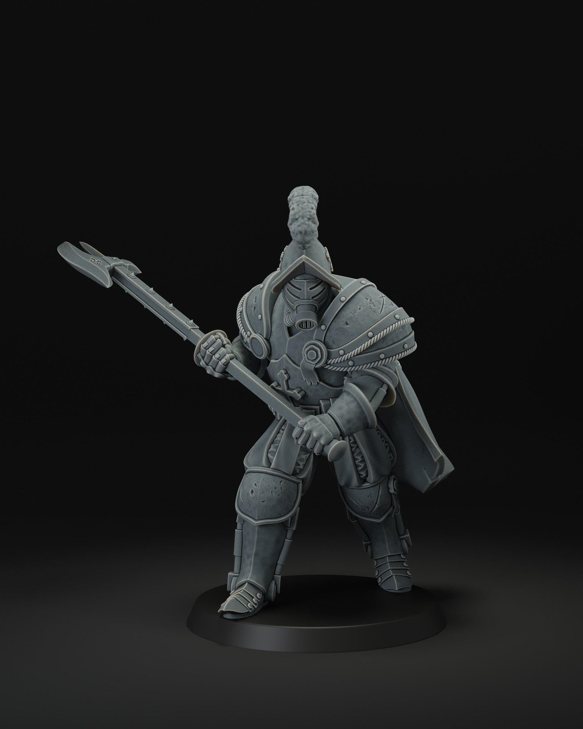 Heavy Infantry | JK Remo | Wargaming | Tabletop | 3D printed miniature | Trench Crusade compatible | Pilgrim