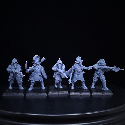 Papal Squad | JK Remo | Wargaming | Tabletop | 3D printed miniature | Trench Crusade compatible | Pilgrim