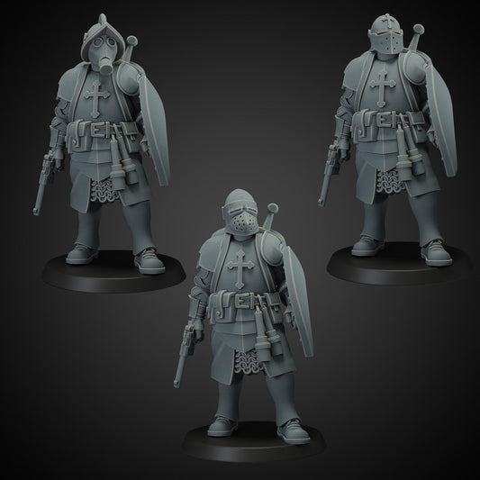 Trench Guards | Wargaming | Tabletop | 3D printed miniature | Trench Crusade compatible | Pilgrim