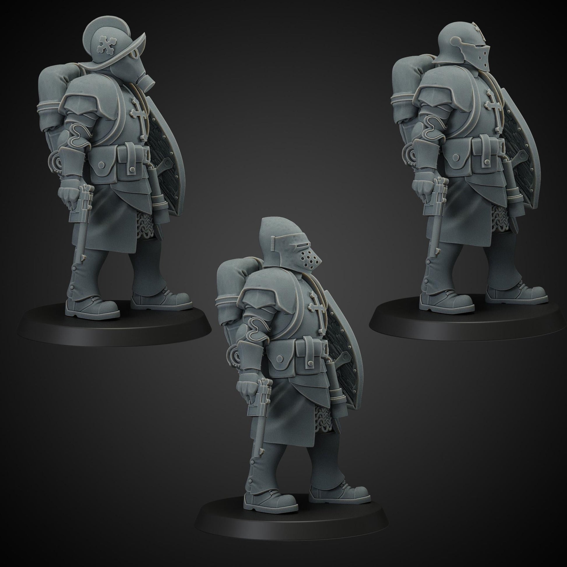 Trench Guards | Wargaming | Tabletop | 3D printed miniature | Trench Crusade compatible | Pilgrim