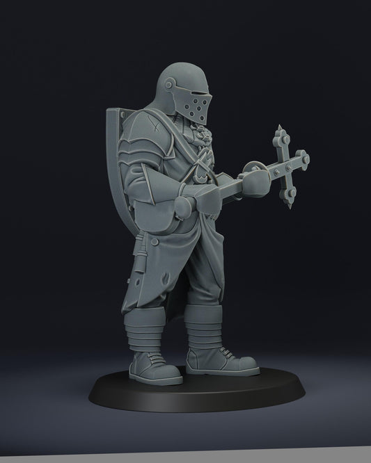 Trench Soldier with cross-maul | Wargaming | Tabletop | 3D printed miniature | Trench Crusade compatible | Pilgrim