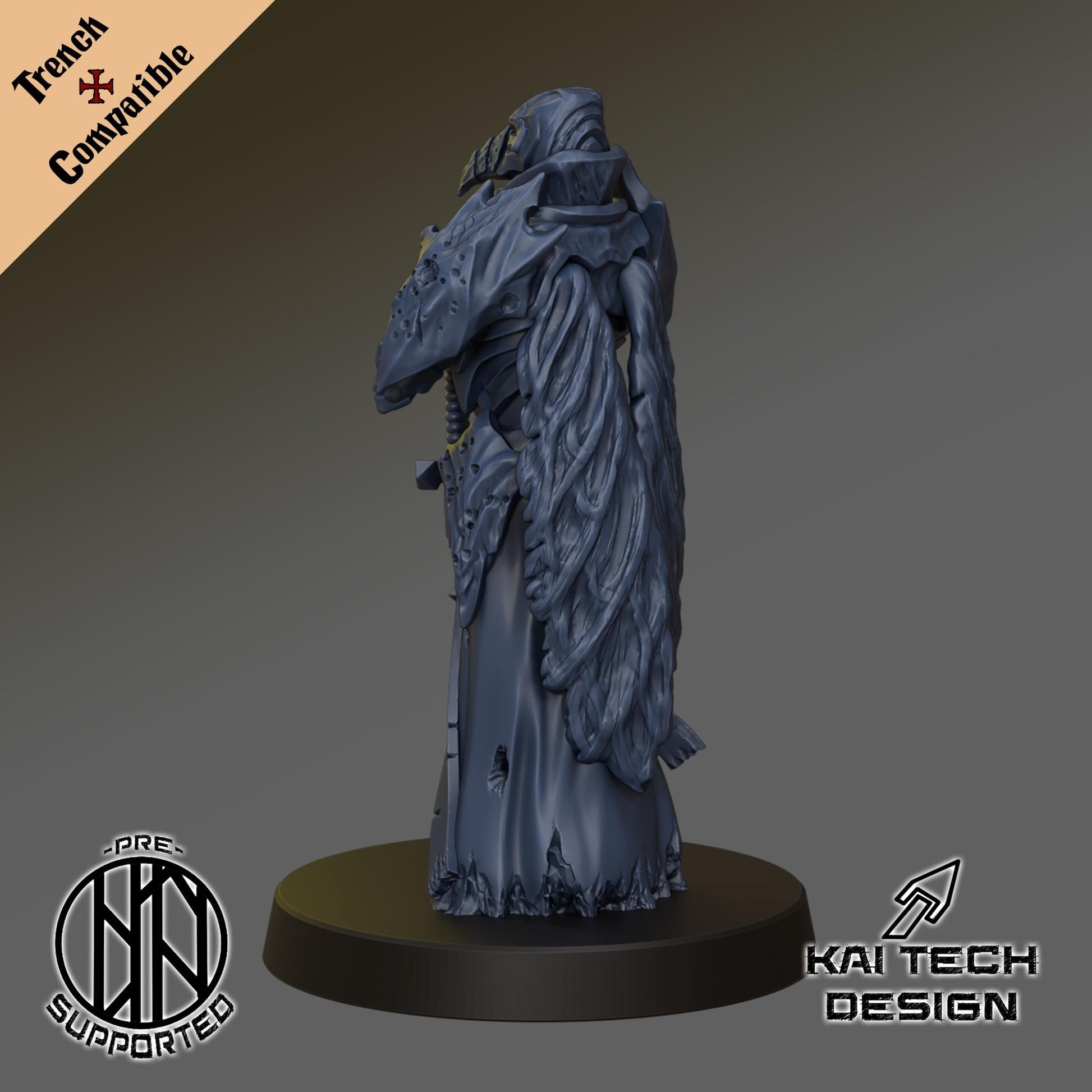Plague Knight | Wargaming | Tabletop | 3D printed miniature | Trench Crusade compatible | Pilgrim