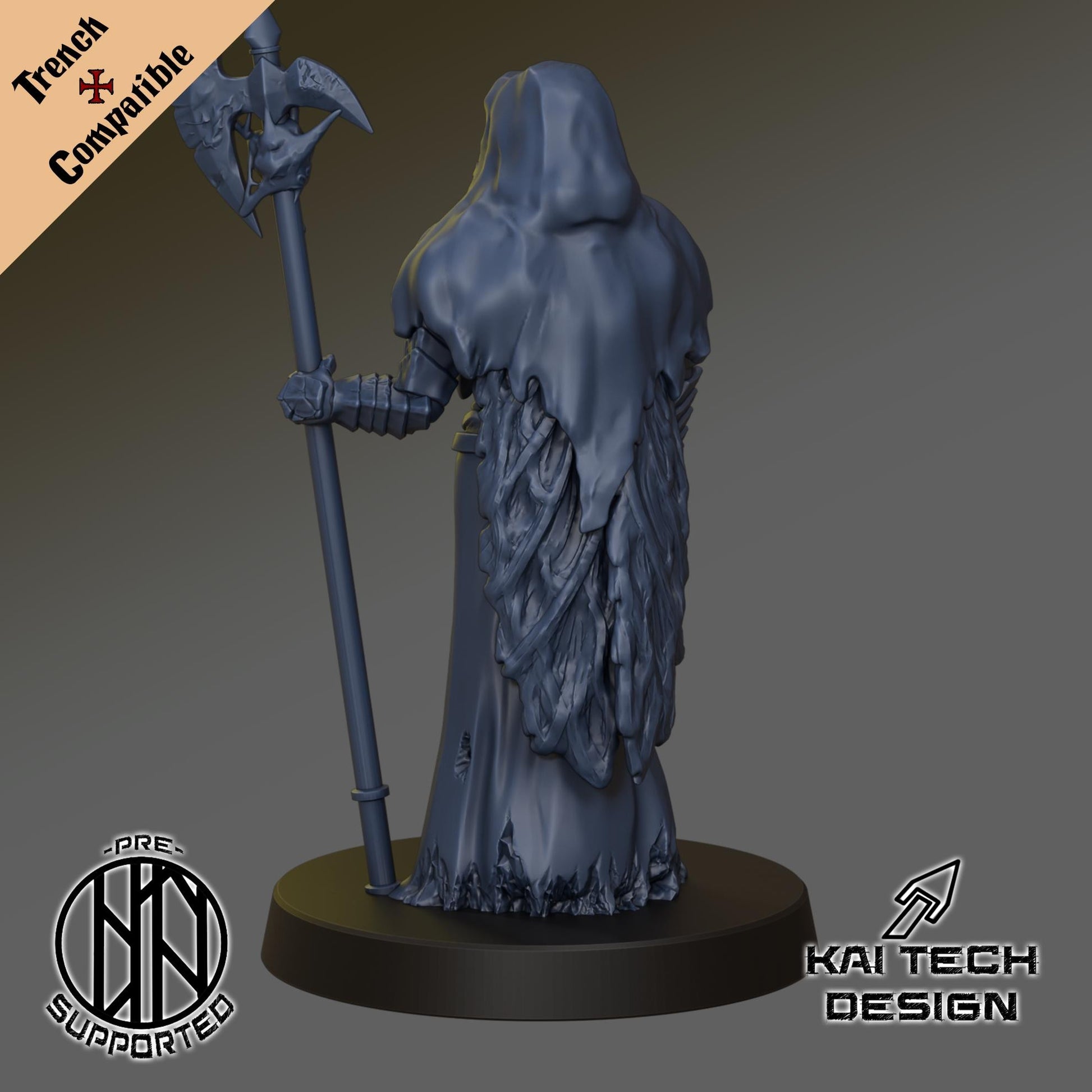 Plague Knight | Wargaming | Tabletop | 3D printed miniature | Trench Crusade compatible | Pilgrim