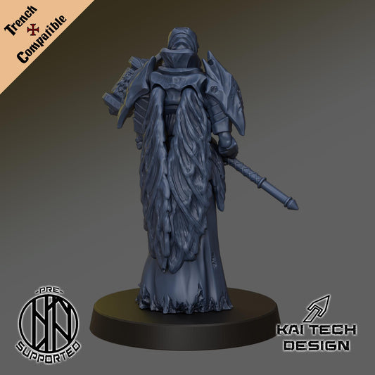 Plague Knight | Wargaming | Tabletop | 3D printed miniature | Trench Crusade compatible | Pilgrim