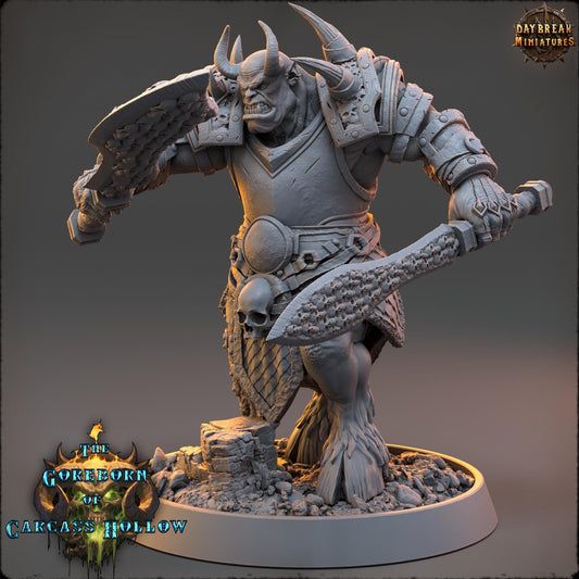 Demon Fighter - Varnyx Tzlak | Daybreak Miniatures | 3D printed miniature | Tabletop Games | Dungeons and Dragons | Wargaming | D&D