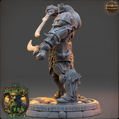 3D Printed Ent Miniature: Malrik Wraithmere - D&D Tabletop Gaming