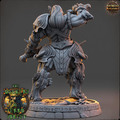 3D Printed Ent Miniature: Malrik Wraithmere - D&D Tabletop Gaming