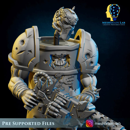 Ork Commando Stealth padavan | Wargaming | Tabletop | 3D printed miniature | OPR compatible