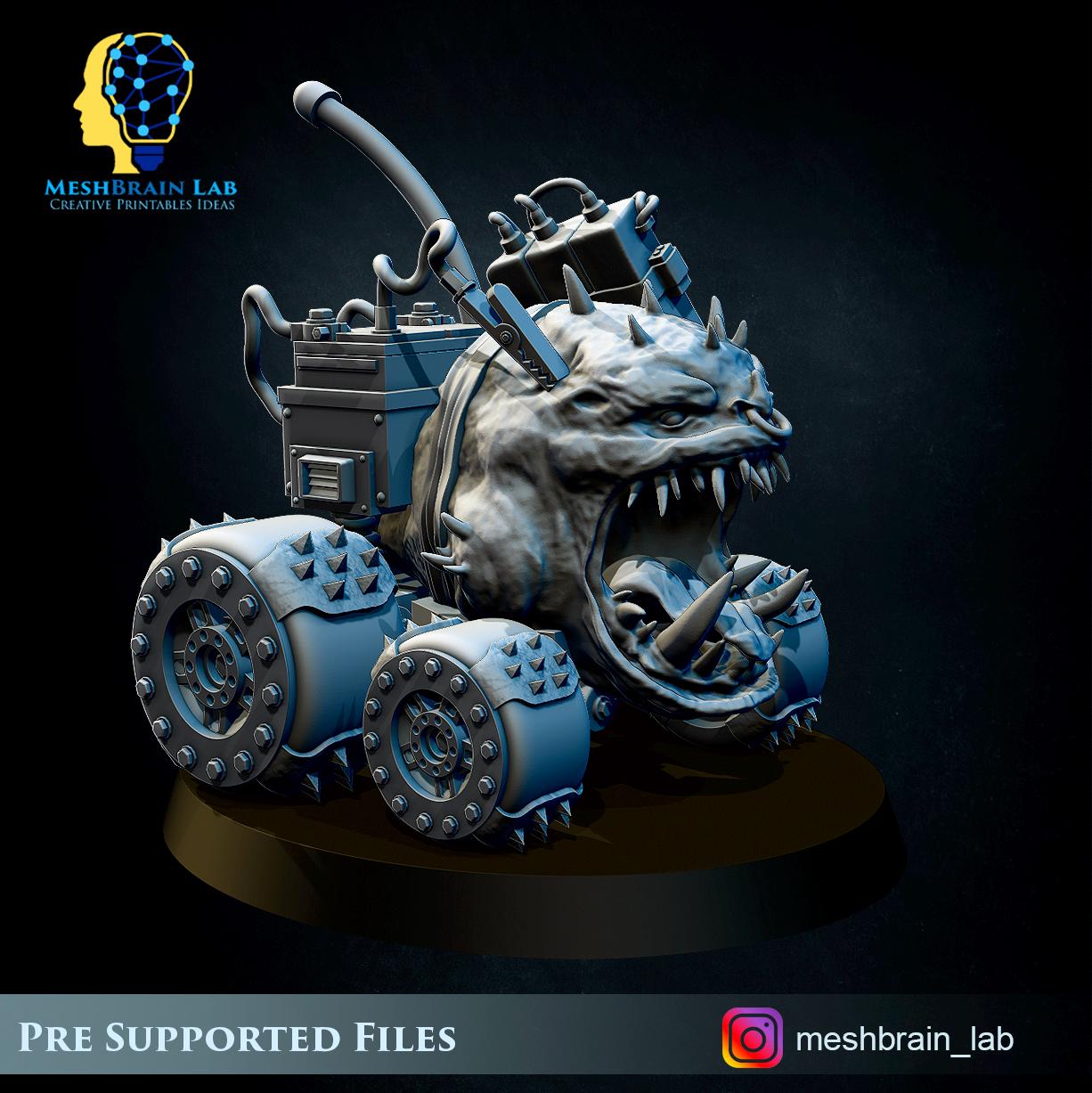 Ork Pet Bomb | Wargaming | Tabletop | 3D printed miniature | OPR compatible