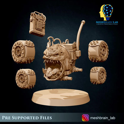 Ork Pet Bomb | Wargaming | Tabletop | 3D printed miniature | OPR compatible
