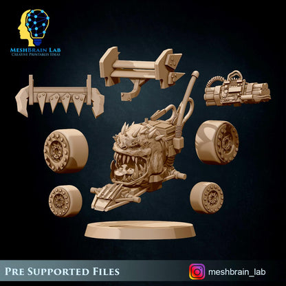 Ork Pet Bomb | Wargaming | Tabletop | 3D printed miniature | OPR compatible