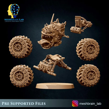 Ork Pet Bomb | Wargaming | Tabletop | 3D printed miniature | OPR compatible