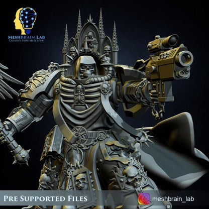 Doom Berzerker Dogmatis | Wargaming | Tabletop | 3D printed miniature | OPR compatible