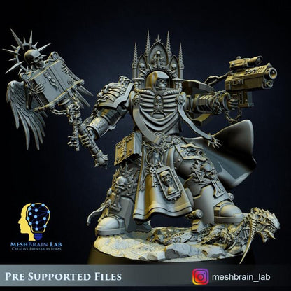 Doom Berzerker Dogmatis | Wargaming | Tabletop | 3D printed miniature | OPR compatible