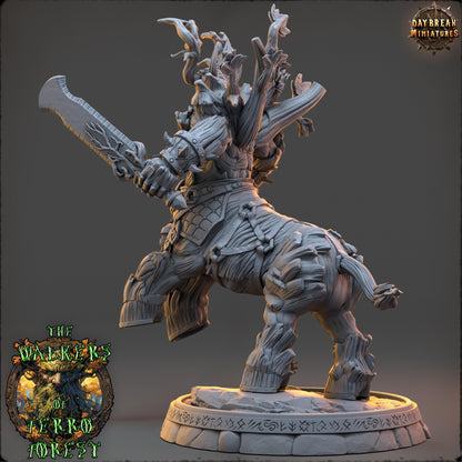 Ent Warrior - Ritter Teryn Eldershade | Daybreak Miniatures | 3D printed miniature | Tabletop Games | Dungeons and Dragons | Wargaming | D&D