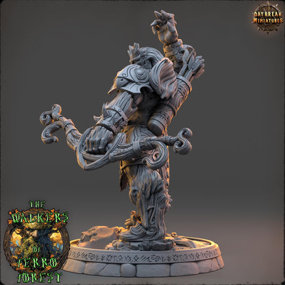 Ent Hunter - Ritter Teryn Eldershade | Daybreak Miniatures | 3D printed miniature | Tabletop Games | Dungeons and Dragons | Wargaming | D&D