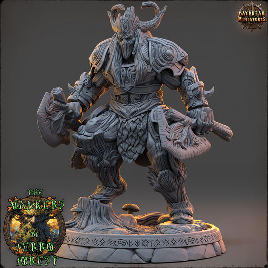 Ent Fighter- Vaelith Duskborne | Daybreak Miniatures | 3D printed miniature | Tabletop Games | Dungeons and Dragons | Wargaming | D&D