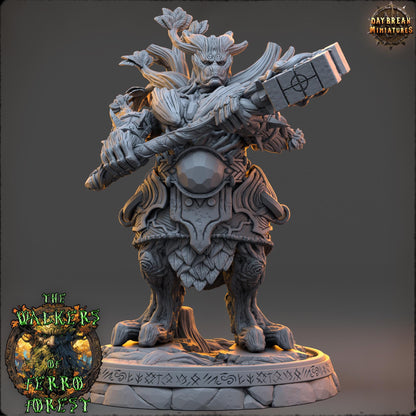 Ent Fighter - Vaelric Gloamreach | Daybreak Miniatures | 3D printed miniature | Tabletop Games | Dungeons and Dragons | Wargaming | D&D
