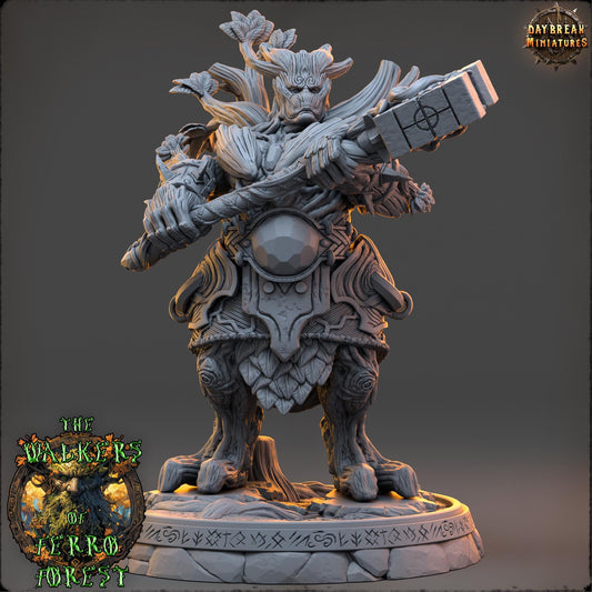 Ent Fighter - Vaelric Gloamreach | Daybreak Miniatures | 3D printed miniature | Tabletop Games | Dungeons and Dragons | Wargaming | D&D