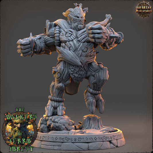 Ent Brawler - Zareth Thornveil | Daybreak Miniatures | 3D printed miniature | Tabletop Games | Dungeons and Dragons | Wargaming | D&D