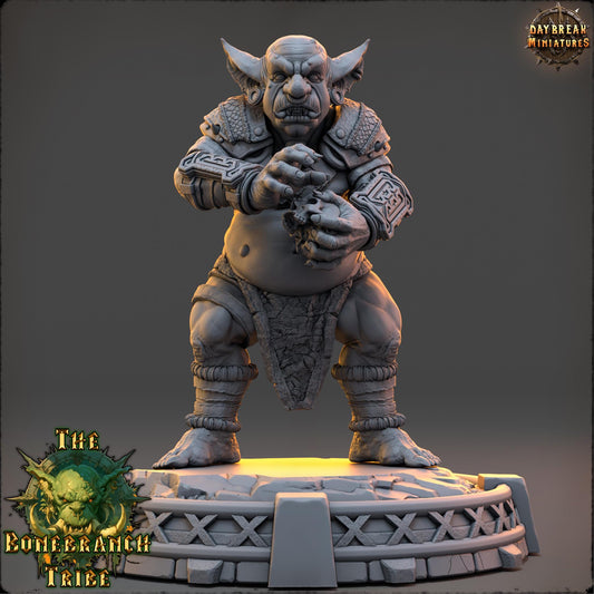 Goblin Brawler - Grubla Gutbrew | Daybreak Miniatures | 3D printed | Tabletop | Dungeons and Dragons | Wargaming | D&D