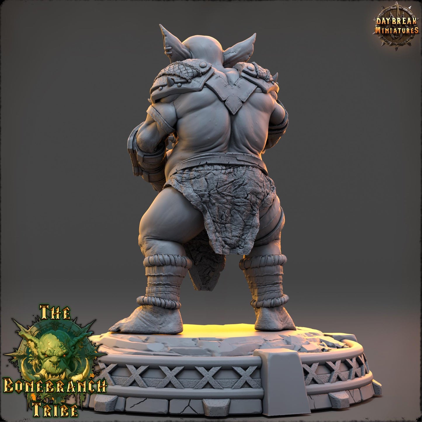 Goblin Brawler - Grubla Gutbrew | Daybreak Miniatures | 3D printed | Tabletop | Dungeons and Dragons | Wargaming | D&D