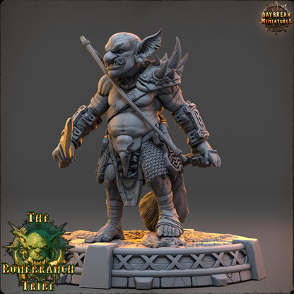 Goblin Hunter - Narkz the Hollow | Daybreak Miniatures | 3D printed | Tabletop | Dungeons and Dragons | Wargaming | D&D