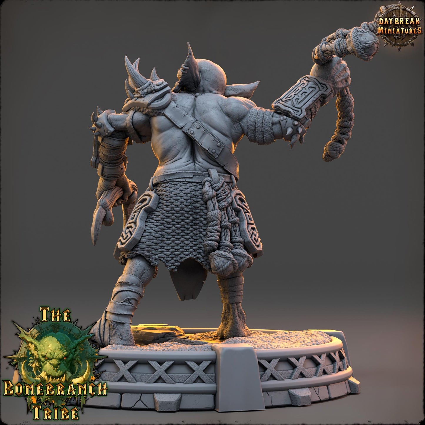 Goblin slingler - Snaggrik Cleavertooth | Daybreak Miniatures | 3D printed | Tabletop | Dungeons and Dragons | Wargaming | D&D