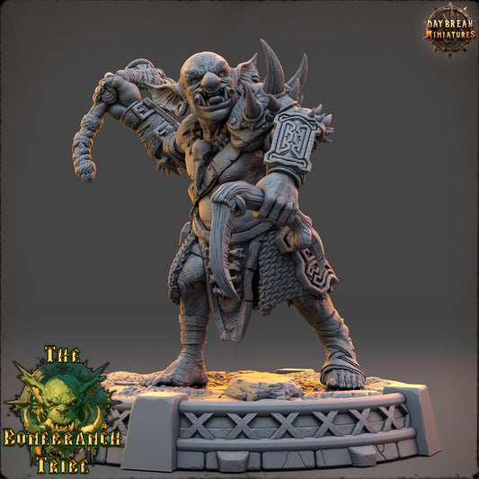 Goblin slingler - Snaggrik Cleavertooth | Daybreak Miniatures | 3D printed | Tabletop | Dungeons and Dragons | Wargaming | D&D