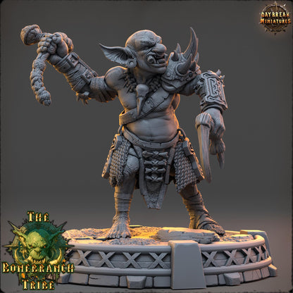 Goblin slingler - Snaggrik Cleavertooth | Daybreak Miniatures | 3D printed | Tabletop | Dungeons and Dragons | Wargaming | D&D