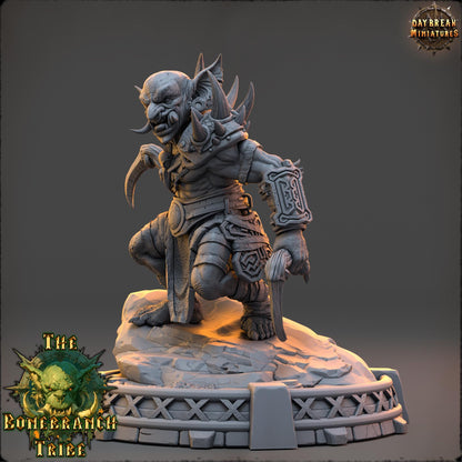 Goblin Rogue- Varka Spinechewer | Daybreak Miniatures | 3D printed | Tabletop | Dungeons and Dragons | Wargaming | D&D