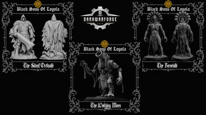 Black Sons of Loyola bundle | Proxy Realms Gaming | Wargaming | Tabletop | 3D printed miniature | Trench Crusade compatible