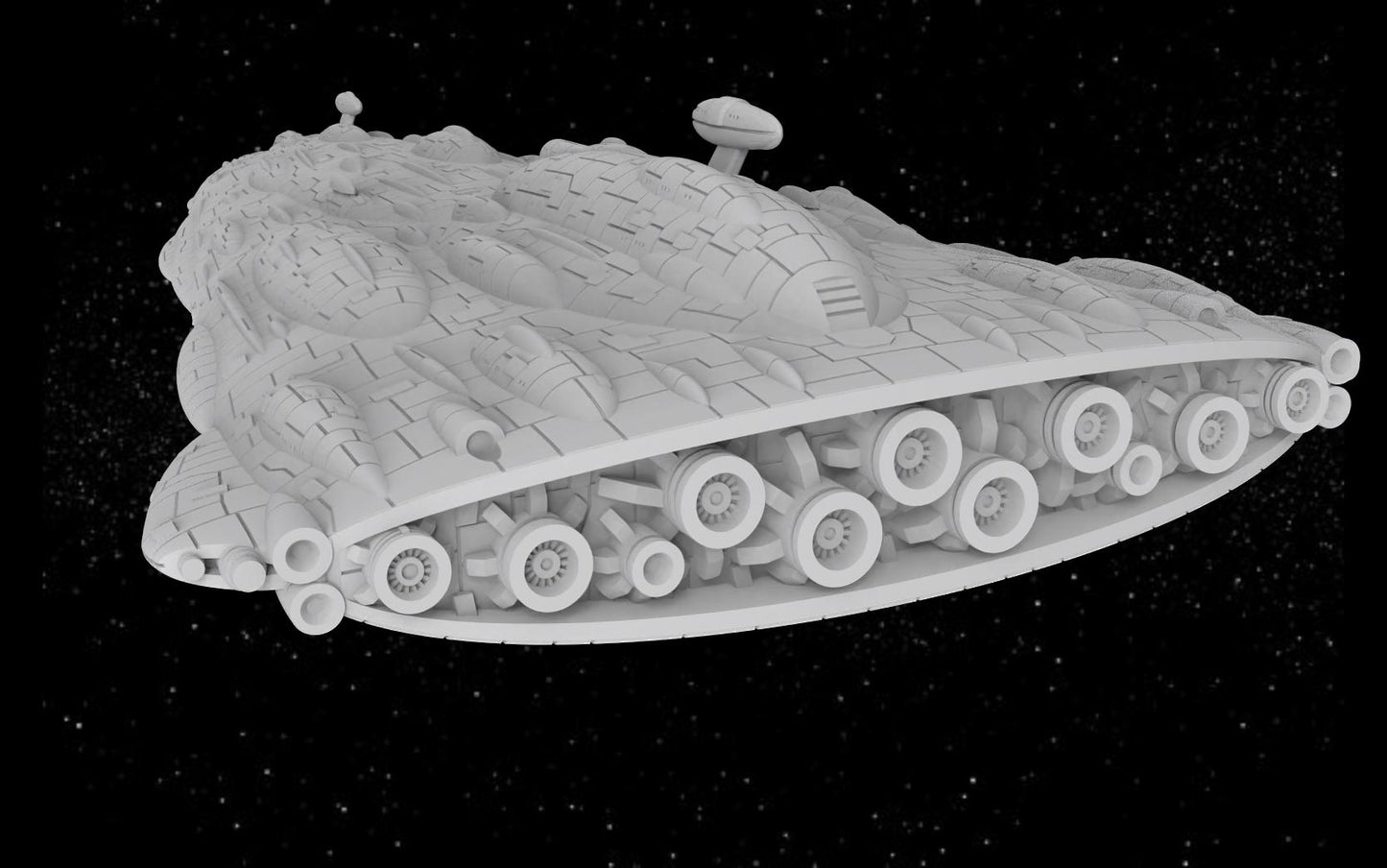 MC90 Defiance: 3D printed SW Armada proxy