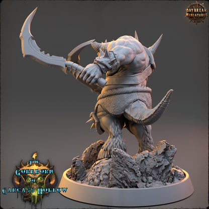 Demon Fighter - Arraz Decza | Daybreak Miniatures | 3D printed miniature | Tabletop Games | Dungeons and Dragons | Wargaming | D&D