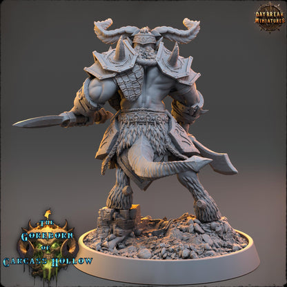 Demon Fighter - Krythar Maelkor | Daybreak Miniatures | 3D printed miniature | Tabletop Games | Dungeons and Dragons | Wargaming | D&D
